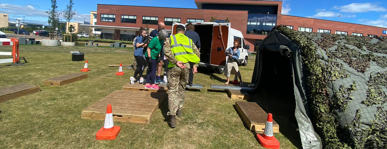 Army Reserves Event + Team Building
