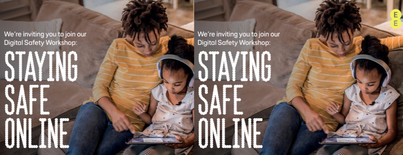 Staying Safe Online Popup